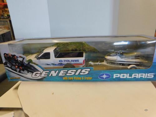 1/18 ERTL FORD P/U W/GENESIS JET SKI, NIB
