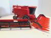 1/32 ERTL CASE IH 2166 COMBINE W/HEADS