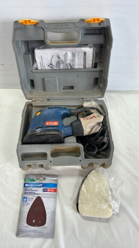 Ryobi Electric Finishing Sander in Case