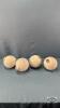 (4) LIGHTNING ROD BALLS