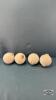 (4) LIGHTNING ROD BALLS