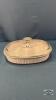 CORNING WARE 1.8L DIVIDED CASEROLE DISH WITH LID