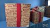 BURLAP (3) BOX CHRISTMAS D&Eacute;COR WITH LIGHTS - 4