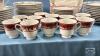 (12) PLACE SETTING CHRISTMAS PATTERN DISH LOT - 2