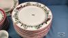 (12) PLACE SETTING CHRISTMAS PATTERN DISH LOT - 6