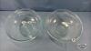 (2) PYREX 4 QUART GLASS BOWLS - 3