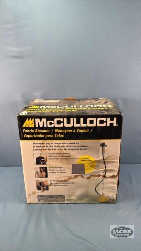 MCCULLOCH FABRIC STEAMER