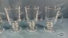 (6) GLASS IRISH COFFEE MUGS - 5