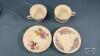 (8) CUPS AND SAUCERS - 9