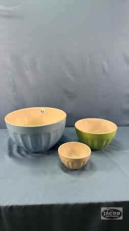 (3) MAY FAIR AND JACKSON BOWLS
