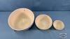 (3) MAY FAIR AND JACKSON BOWLS - 3