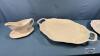 ROSCHER 23IN PLATTER WITH MATCHING GRAVY BOAT - 4