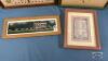 (2) HAND EMBROIDERED FRAMED PIECES - 2