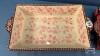 TEMP-TATIONS PORCELAIN 12IN TRAY IN WIRE STAND - 4
