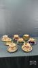 (8) TEA CUPS AND SAUCERS