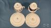 (8) TEA CUPS AND SAUCERS - 10