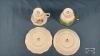 (8) TEA CUPS AND SAUCERS - 13