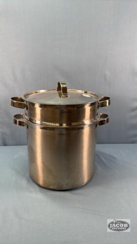 STAINLESS RELIANCE STEAMER POT