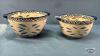 (2) TEMP-TATIONS BOWLS WITH PLASTIC LIDS - 2