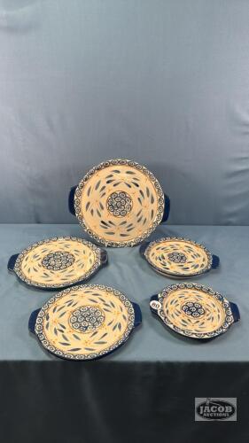 (5) MATCHING TEMP-TATION PLATES