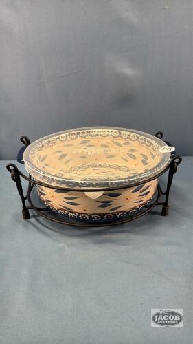 TEMP TATIONS 8.5IN BOWL WITH PLASTIC LID