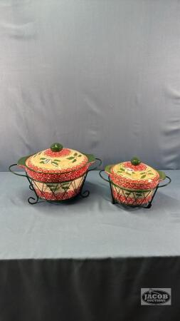 TEMP TATIONS 6IN AND 9IN BOWLS WITH LIDS