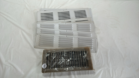 7 Outdoor Vent Covers and 1 Register Cover