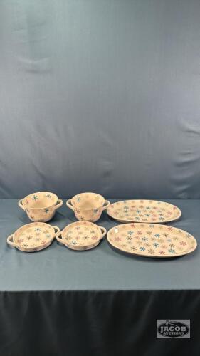 TEMP TATIONS (6) PIECE SEASONAL DISH SET