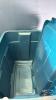 (2) RUBBERMAID 68LITRE TOTES WITH LIDS - 4