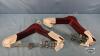 (10) WOODEN HANGERS - 2