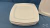 (8) BOWRING 9.5IN SQUARE PLATES - 3