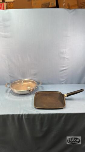 PADERNO 11IN FRY PAN WITH LID