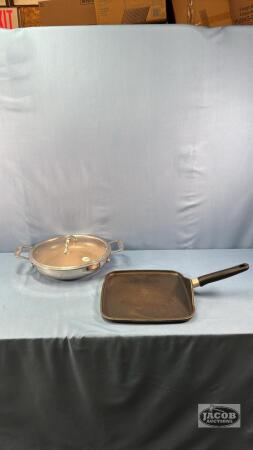 PADERNO 11IN FRY PAN WITH LID