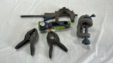 Assorted Clamps Lot -See Notes