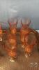 (2) SETS OF 6 PINK STEMWARE - 4