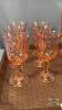 (2) SETS OF 6 PINK STEMWARE - 6