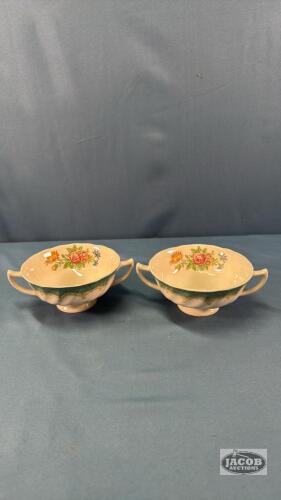 (2) ROYAL DAULTON "KINGSWOOD" TEA CUPS