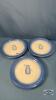 (12) 7IN BLUE AND WHITE PLATES - 2