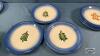 (12) 7IN BLUE AND WHITE PLATES - 4