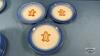 (12) 7IN BLUE AND WHITE PLATES - 5