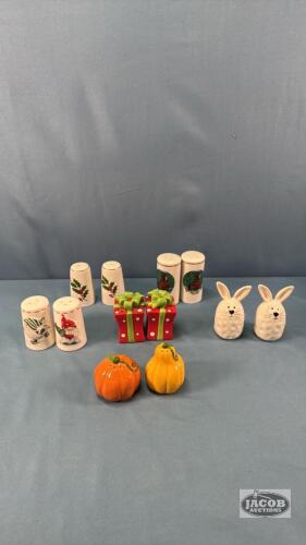 (6) SETS OF SALT AND PEPPER