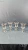 (4) GLASS SUNDAY DISHES