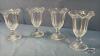 (4) GLASS SUNDAY DISHES - 5