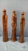 (3) WISEMAN FIGURINES - 3
