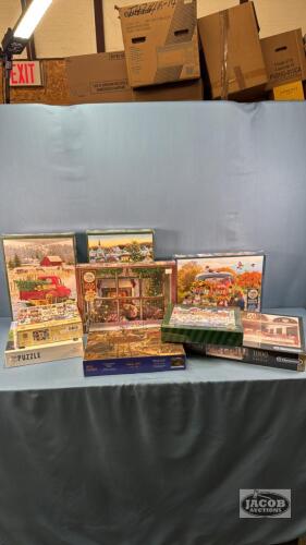 (9) JIGSAW PUZZLES