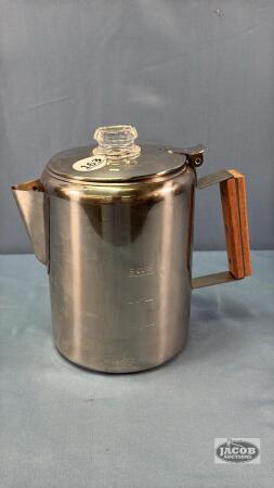 COLETTI (9) CUP COFFEE MAKER WITH FILTERS