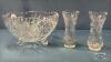CRYSTAL 7IN FOOTED BOWL - 2
