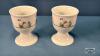 COLLECTION OF EGG CUPS - 4