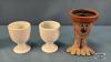 COLLECTION OF EGG CUPS - 6