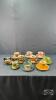(10) CUPS AND SAUCERS